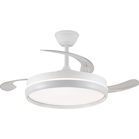 Charly Evo 72W 7920Lm CCT Dim Smart LED Ventilatore con pale retrattili (1/5)