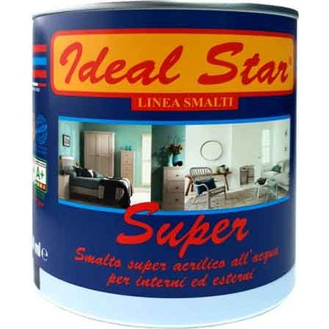 Vernis à ongles à base d'eau 'super' Ideal Star 0,750 lt - rouge brillant