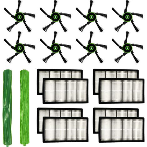 Kit di ricarica per aspirapolvere robot iRobot Roomba S9 (9150) S9+ S9 Plus (9550) serie S, parte di ricambio per spazzola spazzante con filtro per robot aspirapolvere Irobot I Robot Roomba (1/5)