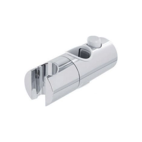 Support de douchette à main pour barre de douche, diamètre : 25 mm, chromé (1/2)
