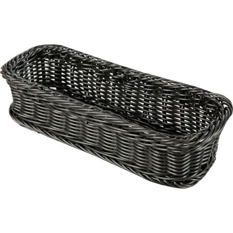 rectangulaire en imitation rotin PP Panier de rangement