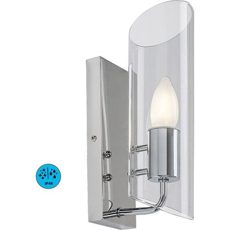 Applique bagno cromata vetro E14 IP44 Teodoro Rabalux (1/5)