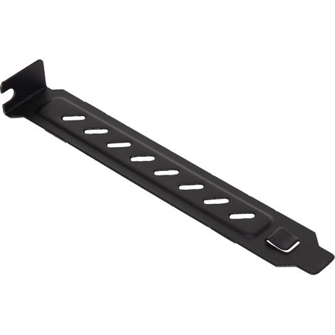 Cache-orifice de connecteur de boîtier Akyga AK-CA-22, support de slot PCI-E en acier noir (1/2)