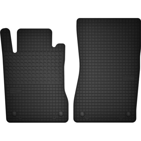 Alfombrillas delanteras de goma para: Mercedes E W211 sedán y familiar (de 2002 a 2009)