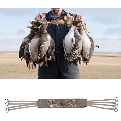 Sangle de transport polyvalente pour appelants de chasse, accessoire de ceinture de camouflage extérieur
