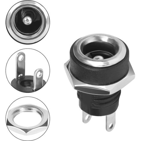 Adattatore Di Alimentazione A 90° Da 5.5x2.1mm Femmina A 3.5x1.35mm Maschio – Per Laptop E Dispositivi, Compatto E Leggero