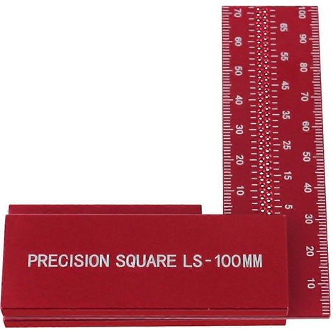 Règle de calibration de précision pour le travail du bois - Équerre de charpentier (1/5)