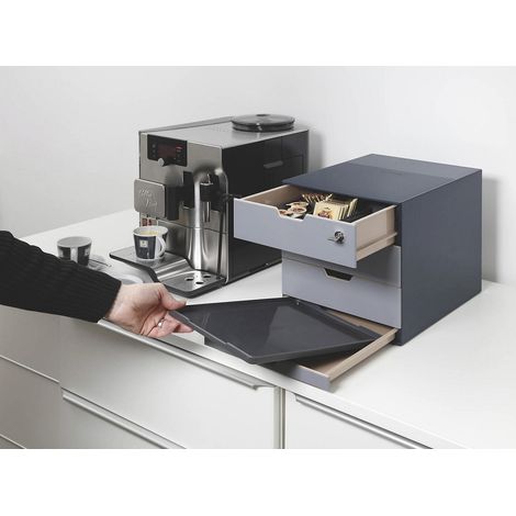 DURABLE, Bloc à tiroirs COFFEE POINT BOX, h x l x p 292 x 280 x (1/3)