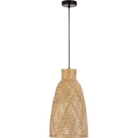 Lampada da soffitto in bambù Nomi, diametro 31 cm