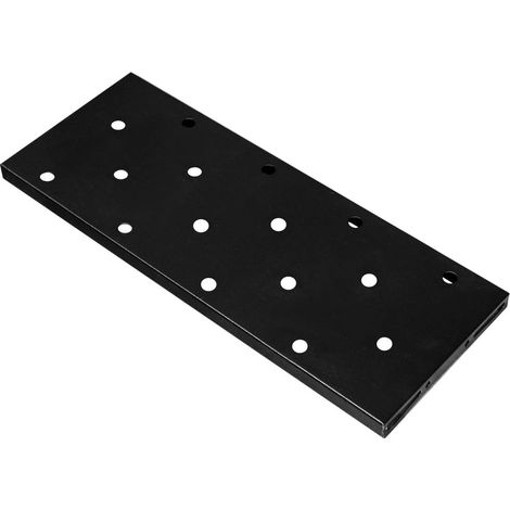NETBERG Mensola per rack da 19" 1U 400mm nera N