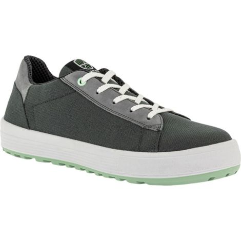 Parade VERGER S1P SRC scarpe da ginnastica eco-responsabili a bassa sicurezza Grigio antracite / Bianco 48