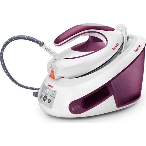 Tefal Express Anti-Calc SV8054 Dampfbgelstation 2800 W 1,8 l Duriliumsohle Violett - Wei (SV8054) (1/5)
