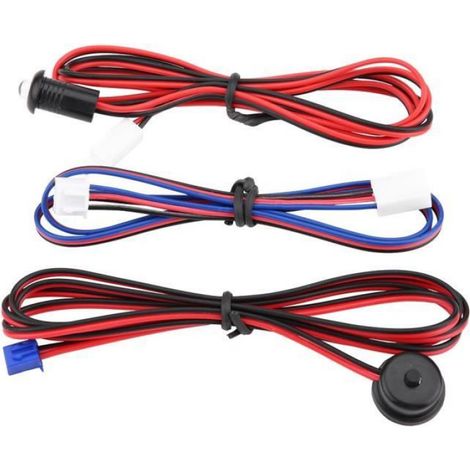 Qiilu alarme de voiture universelle Entrée sans clé universelle de protection de sécurité de système d'alarme de voiture avec 2 (1/4)