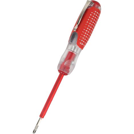 Elektrischer Kreuzschlitz-Schraubendreher (100–500 V) mit rutschfestem Griff (1/5)