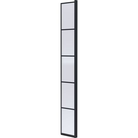 Hudson Reed Framed Hinged Wet Room Return Panel Wide 300mm - 8mm Glass (1/2)