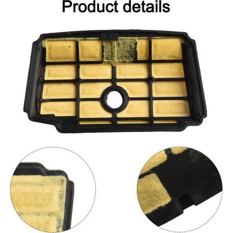 Kit D Entretien Tronconneuse - Filtre À Air - Filtre À Carburant - Écrous De Barre - Compatible MS192 MS193 MS194 - 3 Pièces (1/5)