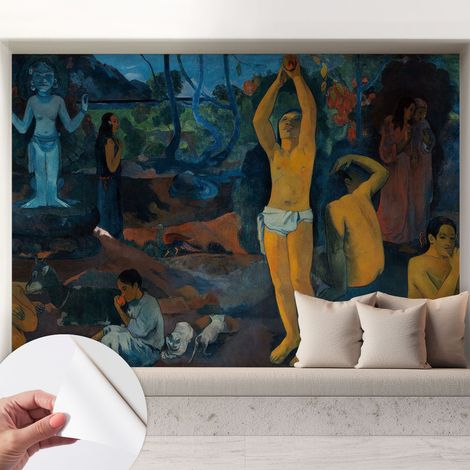 Fotomurale adesivo - Carta da parati adesiva - per la cucina camera da letto per la soggiorno - Armonia tropicale 208x146 cm (1/5)