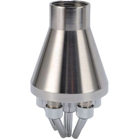 Buse de fontaine colonne en acier inoxydable, buse centrale droite pour jet d'eau, idéale pour les jardins, les places et les aménagements paysagers (1/5)