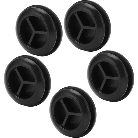 5 Bouchons en Caoutchouc pour Évacuation d'Eau de Bateau, Compatibles Moteurs 2 et 4 Temps 4‑6Hp, Réf. 647‑45151‑01