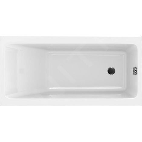 Cersanit Crea - Baignoire 150 x 75 cm, pieds inclus, blanc S301-233 (1/5)