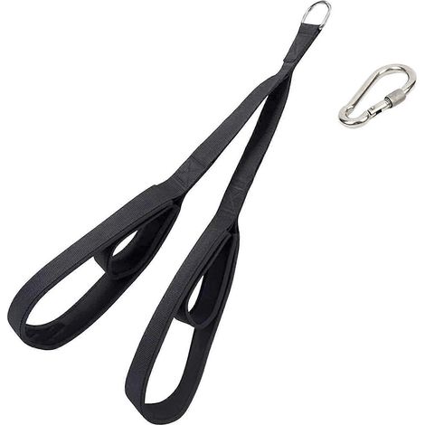 Système de poulie pour traction triceps à la corde, tirage vertical confortable (1/4)