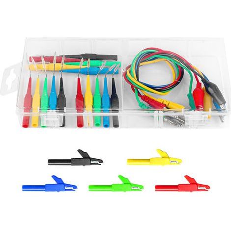 Kit complet de test de circuits automobiles (25 pièces) pour un diagnostic efficace : câble de test pour l'inspection du câblage automobile (1/4)
