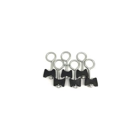 Accessoires pour trampoline, vis pour trampoline, vis de fixation pour trampoline, paquets de 12, conviennent aux trampolines de toutes tailles. (1/5)
