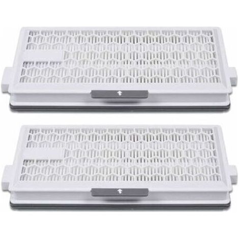 2er-Pack Airclean Plus 50 HEPA-Filter für Miele Complete C3 Powerline Staubsauger, S8340, Air Clean SF-HA 50 für Complete C2 C3 Compact C1 C2-2, 2er-Pack Ersatzteile