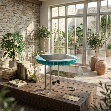 Fontaine solaire pour oiseaux - Moteur sans balais - Générateur d'eau IP65 - Étanche - 1800 mAh - Ondulation solaire - Pour jardin, étang, rocaille, bassin d'observation en plein air (1/5)