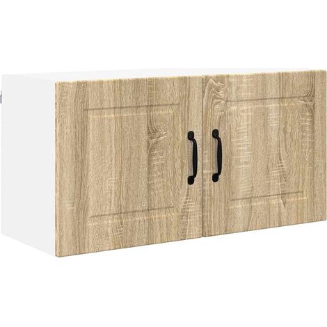 Meuble mural de cuisine,Armoire de cuisine avec porte Chêne Sonoma 80 x 31 x 40 cm CFW25673 (1/5)