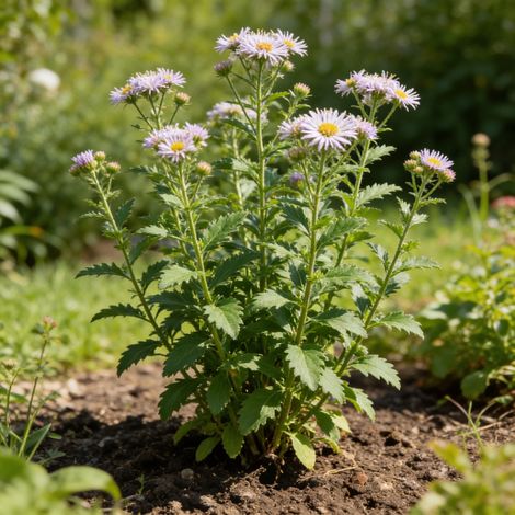 Aster ageratoides Ashvi 20cm Godet 9cm - Aster (1/4)