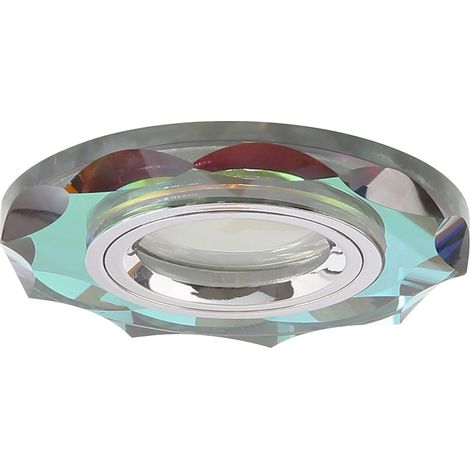 Spot encastré rond verre multicolore MR16 Candellux (1/2)