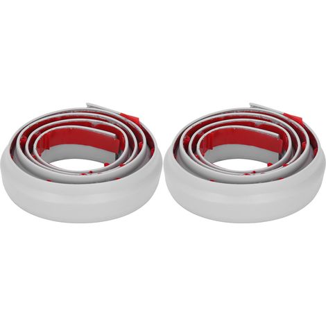 2 bandes d'étanchéité porte auto-adhésives, isolation thermique et phonique, 50mm/2 pouces (1/5)