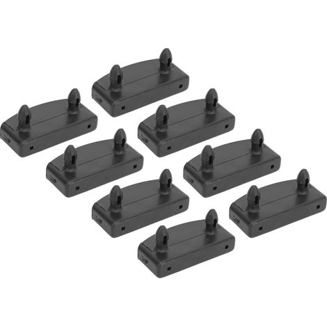 Supports de couvercle de lattes de lit, 20 pièces, embouts en plastique, Installation facile, accessoire de meubles Stable pour la Base de maintien
