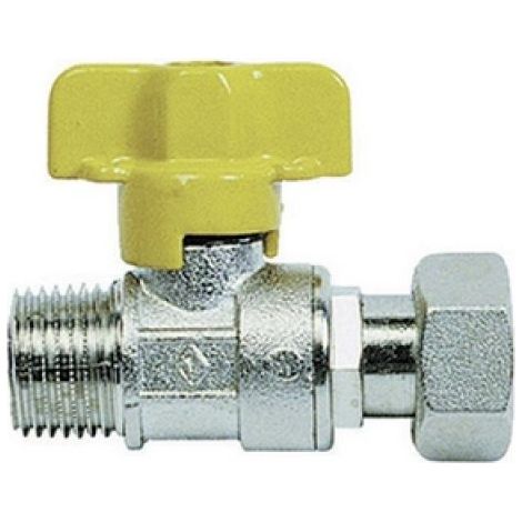 RUBINETTO A SFERA PER GAS MF CON BOCCHETTONE 1"