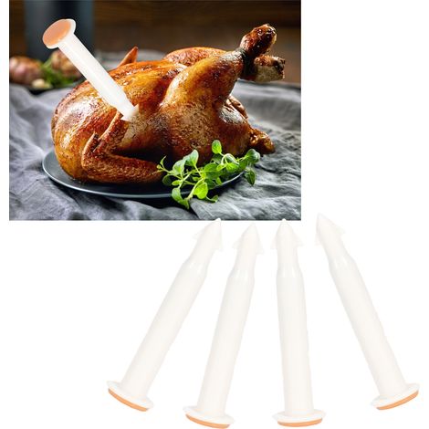 Ej.Life Pop-Up-Timer, 20 Stück Kunststoff-Einweg-Geflügelthermometer, Pop-Up-Temperaturmesser Zum Kochen (1/5)