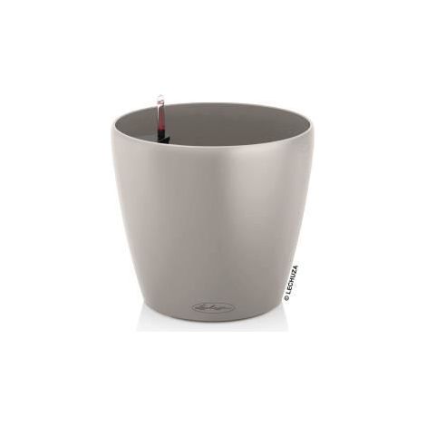 LECHUZA Blumentopf - Classico Farbe 28 - Ø 28 x 26 - Komplettset - Braun Sand - 9 L