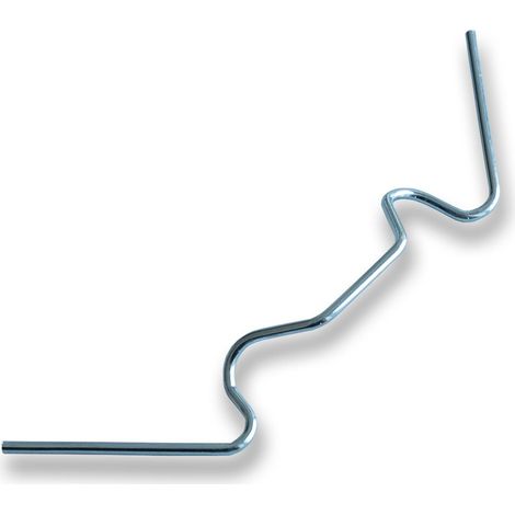 Gewächshausklammern Montageklammern für den Gartenbau 8,5 x 3 cm 120 Stück