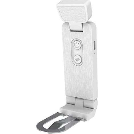 Mini lampe de lecture multifonctionnelle rechargeable 500 mAh pour étudiants, dortoirs et chambre d'étudiant. Lampe de nuit portable avec clip et marque-page. (1/5)