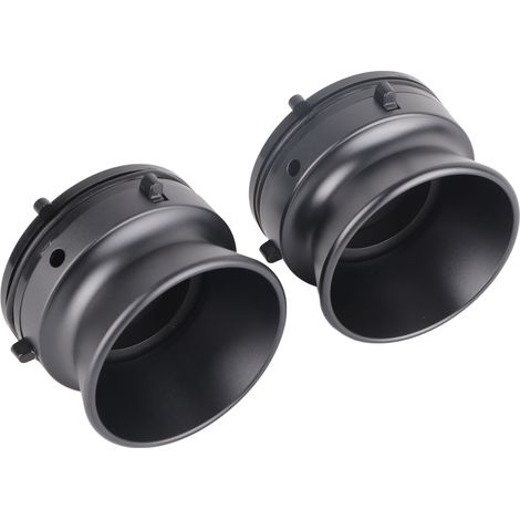 1 Paire d'adaptateurs bobine NAB en alliage alu pour platines Studer Revox - Poli professionnel 10 pouces (1/5)
