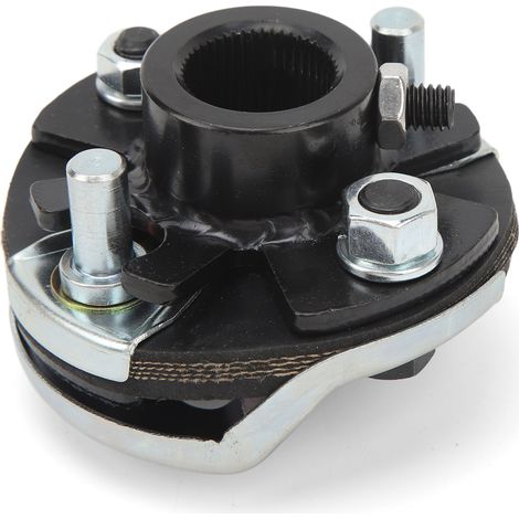 Remplacement de boîte métallique de coupleur de Joint de chiffon de direction cannelé 1 po 48 X 3/4 po 36 pour boîtes manuelles Chevy Corvette. (1/5)