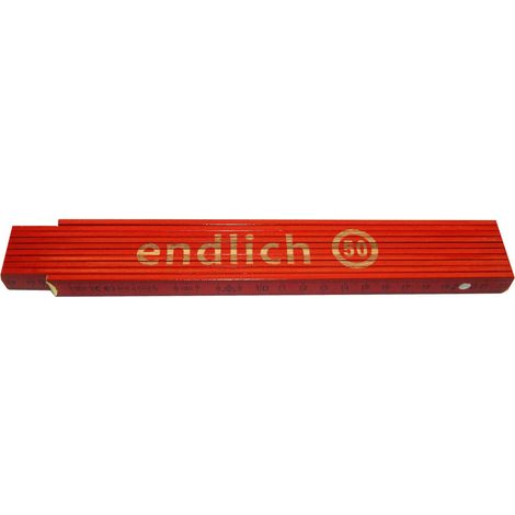 Zollstock Endlich 50 2 m rot Zollstock