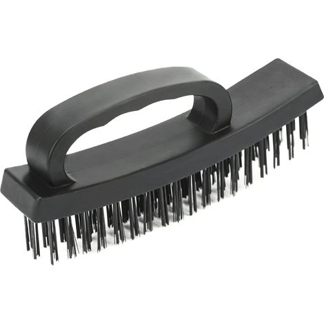 Brosse métallique multifonction manuelle 165 mm, outil de nettoyage pour enlever la rouille et les saletés tenaces (1/5)