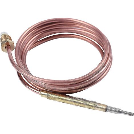 Kit de thermocouple pour cuisinière à gaz 1500 mm M6x0,75 avec écrou de trop-plein (cinq) (1/5)