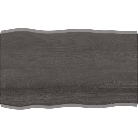 Dessus de table bois massif traité bordure assortie (1/5)