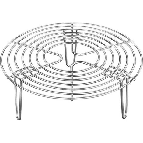 Dailygoods, Inserto para vaporera de 20 cm, Acero inoxidable, Ligero, Compacto, Duradero, Resistente y a prueba de golpes, Rejilla para vaporera (1/5)