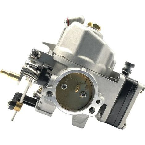 Carburador para motor fueraborda Yamaha de 15 HP, referencias 6E8-14301-01, 6E8-14301-02, 6E8-14301-03 y 6E8-14301-04, compatible. (1/5)