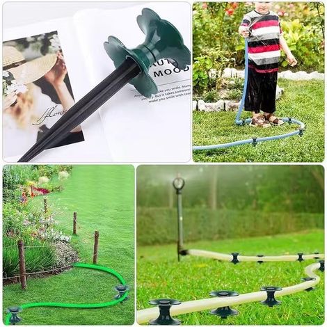 Roue de guidage pour tuyau d'arrosage de jardin, roue de protection directionnelle pour tuyau d'arrosage d'irrigation de jardin (1/5)