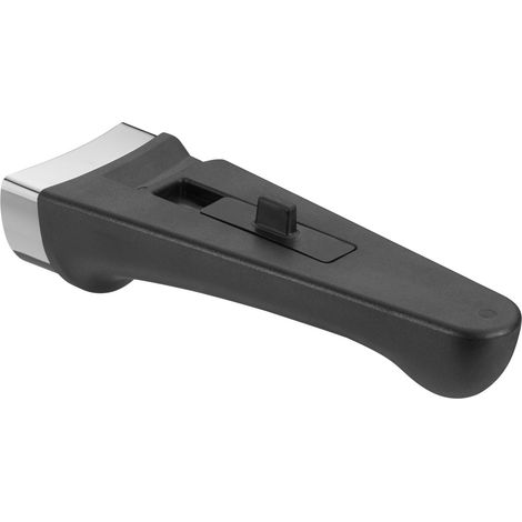 WMF Perfect - Maniglia di ricambio per pentola a pressione, 2,5 l, 18 cm, in plastica, ignifuga, colore: Nero (1/4)