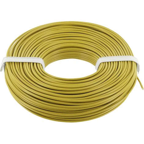 econ connect KL05GE40 Litze 1 x 0.5 mm² Gelb 40 m